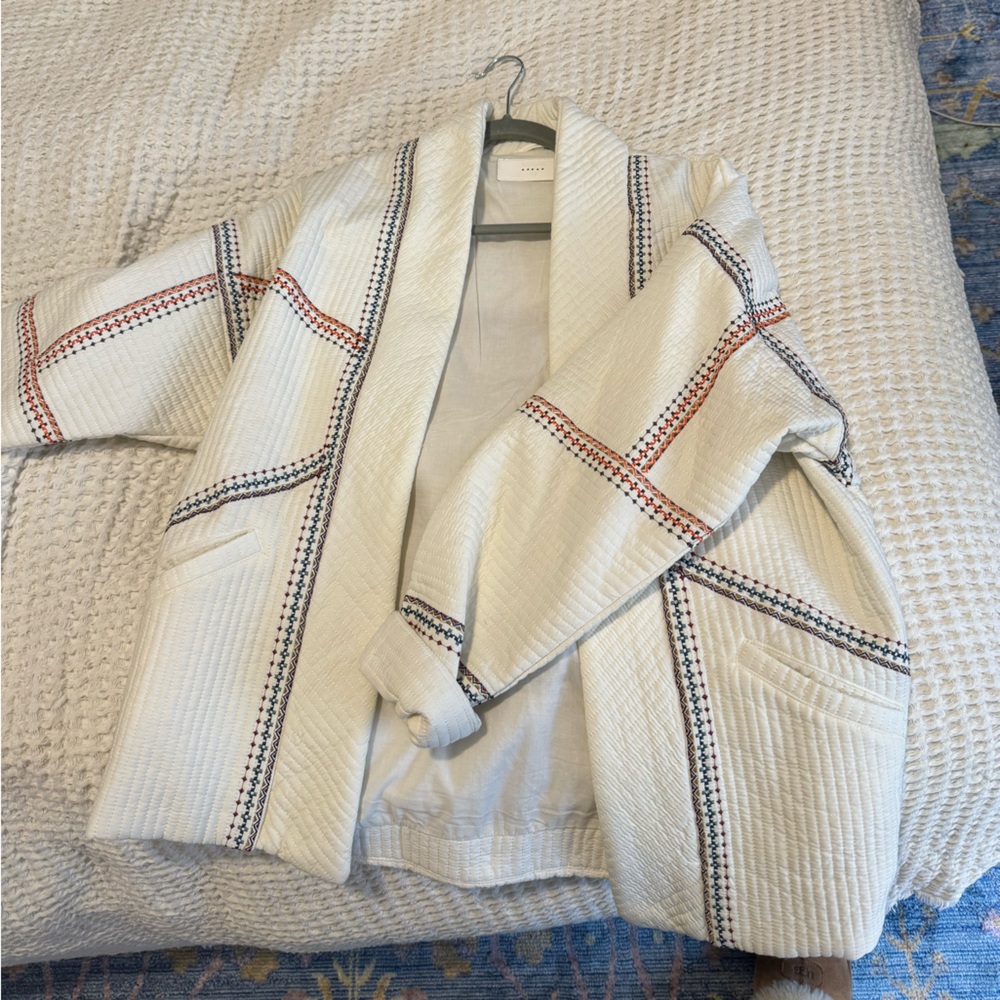 BlankNYC embroidered outerwear jacket